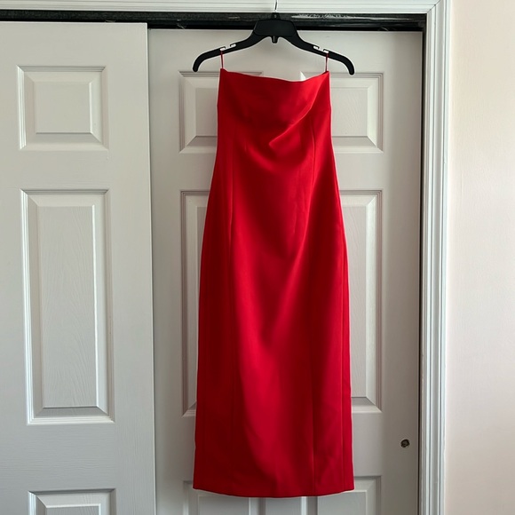 Fitted Strapless Dress - Picture 2 of 4